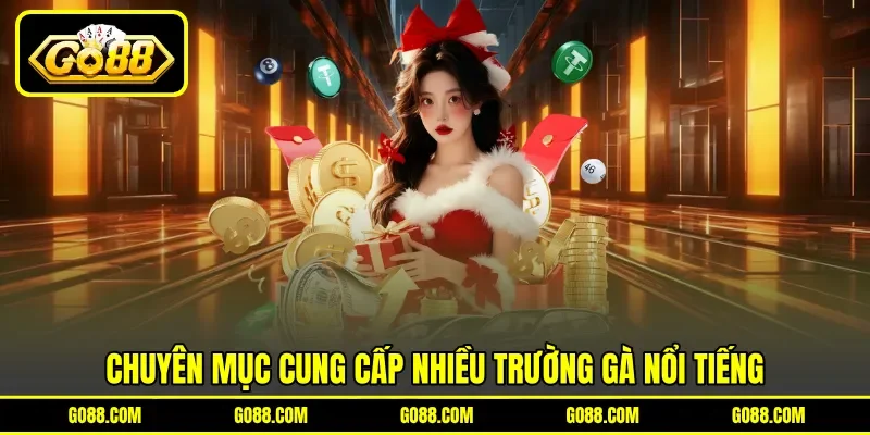 Chuyên mục cung cấp nhiều trường gà nổi tiếng