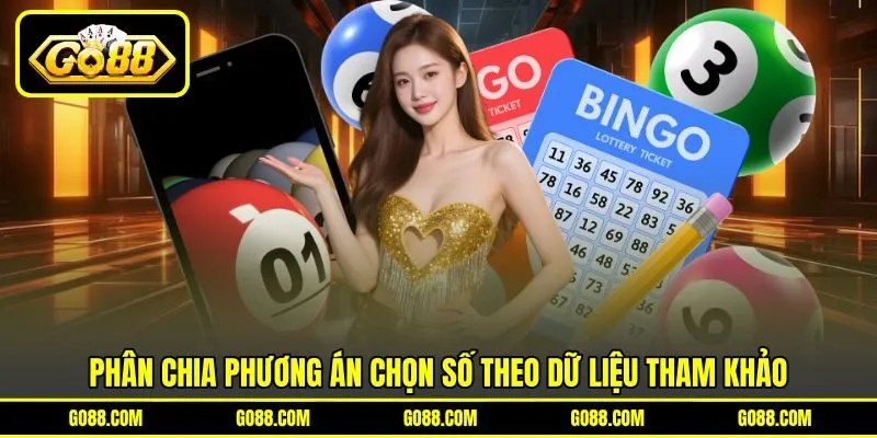 Phân chia phương án chọn số theo dữ liệu tham khảo
